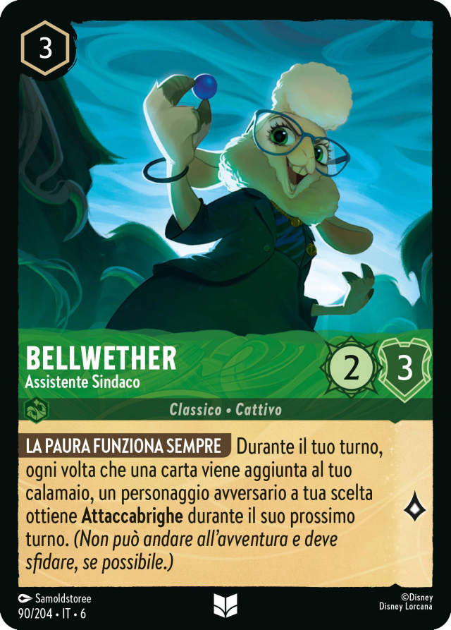 Bellwether Character Mushu Report Lorcana Wiki