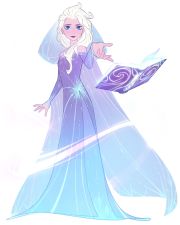 Elsa - Snow Queen Concept Art