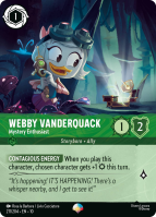 211/204·EN·10 Webby Vanderquack - Mystery Enthusiast