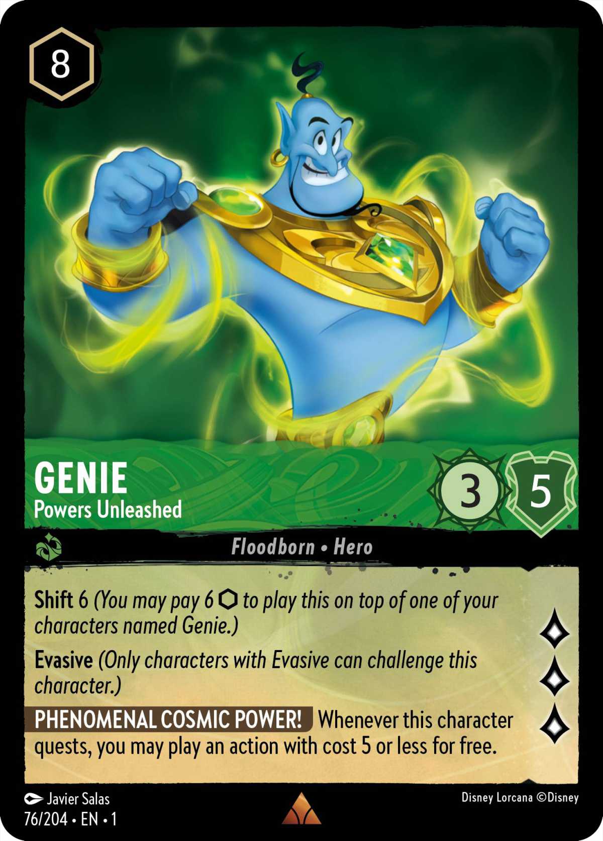 Genie - Powers Unleashed - Mushu Report (Lorcana Wiki)