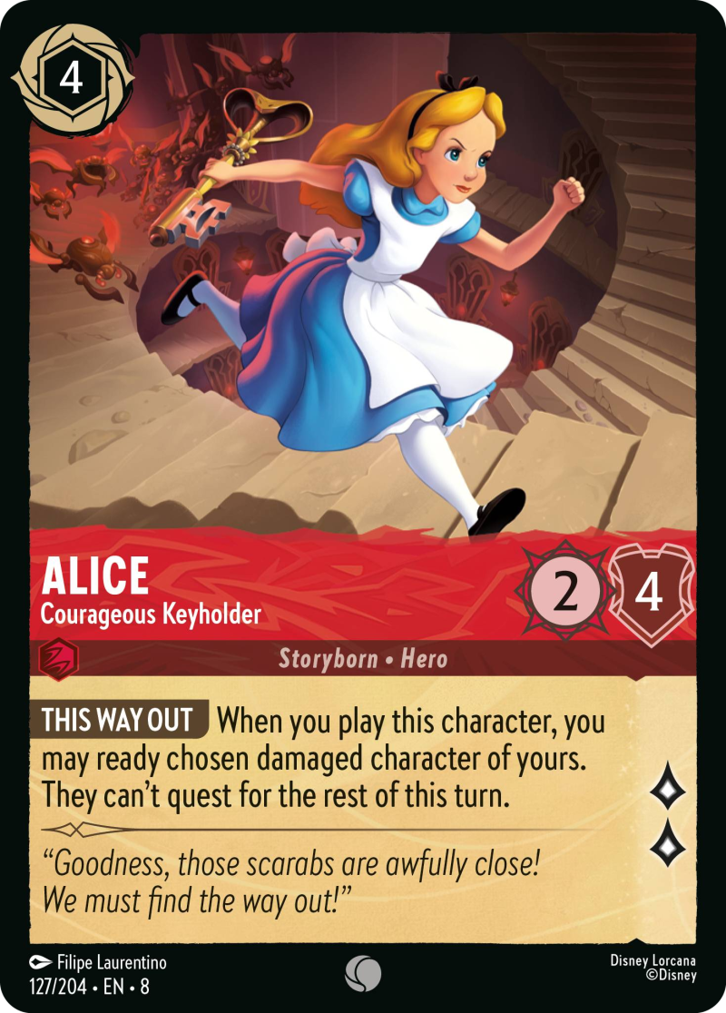 alice in wonderland lorcana cards Magic The Gathering - Universes Beyond - Final Fantasy main image 1