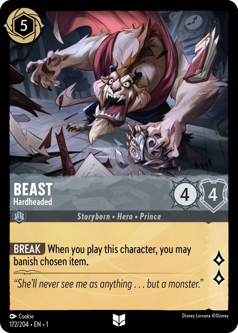 Beast - Hardheaded - Mushu Report (Lorcana Wiki)