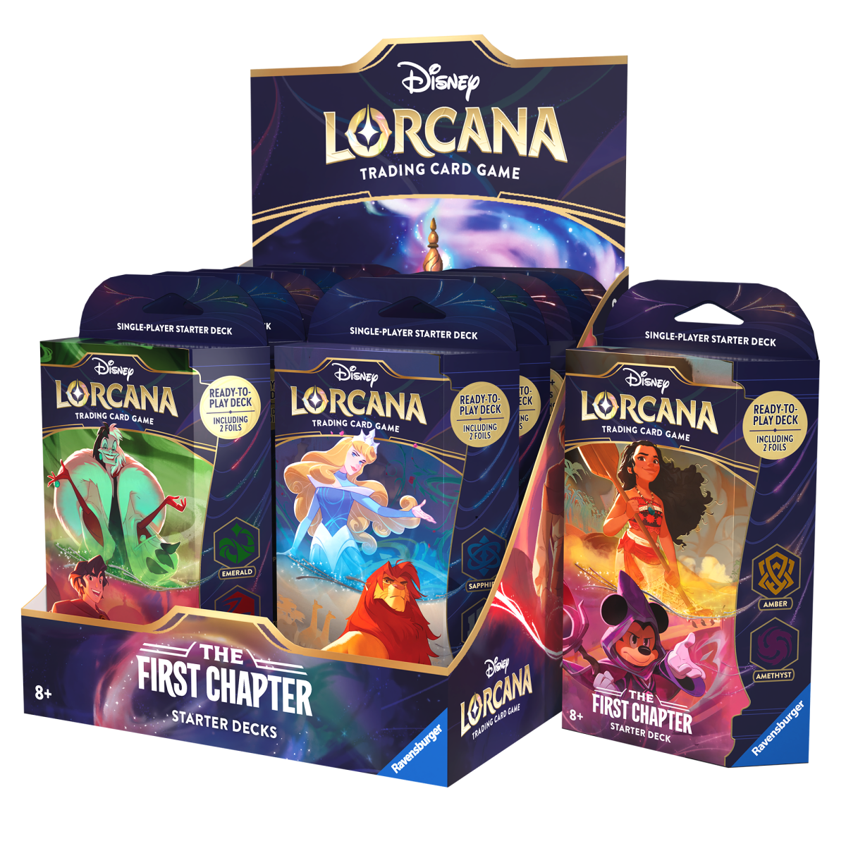 Disney Lorcana Deck Box Captain Hook. New never opened.