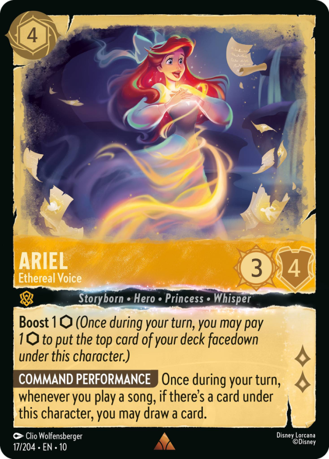 snow white lorcana card Amazon.com: Ravensburger Disney Lorcana TCG: Whispers in The Well  Single-Player Deck - Amber & Emerald - Engaging Gameplay - Over 200  Original Disney Artworks main image 0