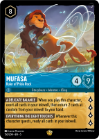 150/204·EN·5 Mufasa - Ruler of Pride Rock