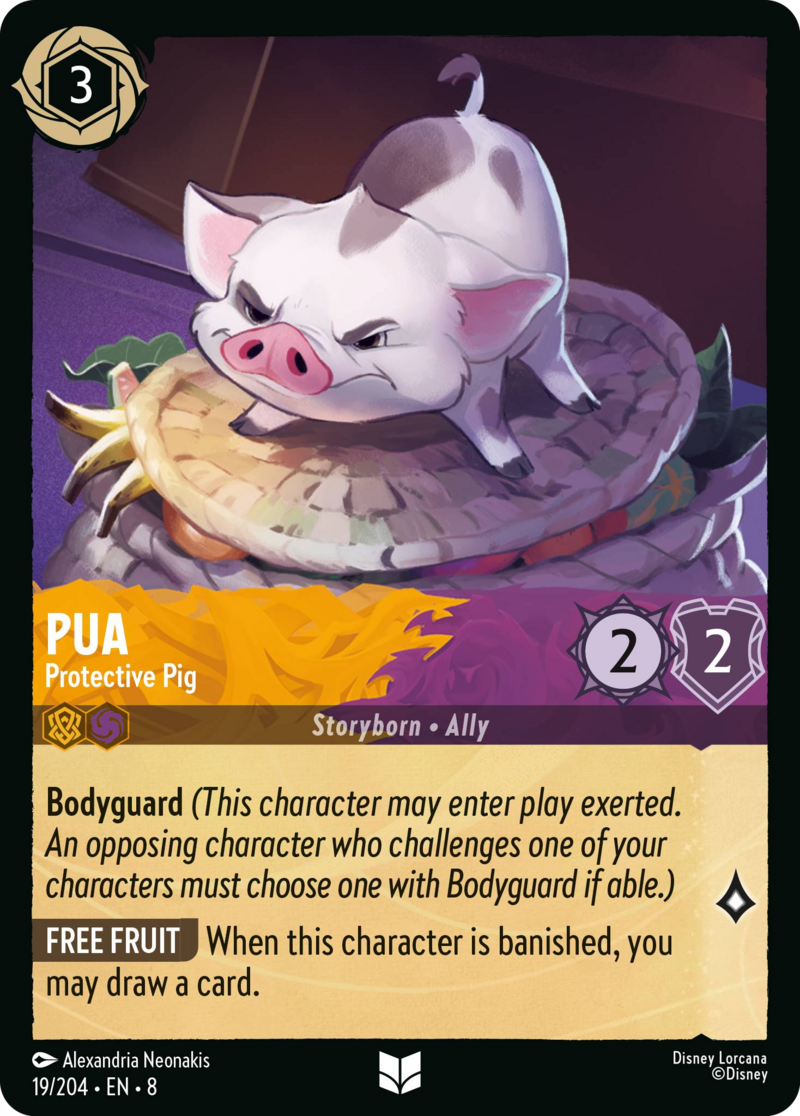 Pua - Protective Pig - Mushu Report (Lorcana Wiki)