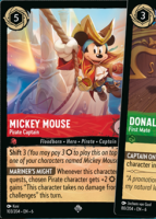 103/204·EN·6 Mickey Mouse - Pirate Captain