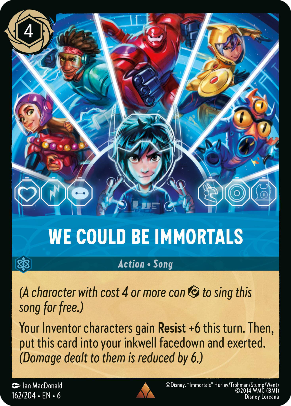ロルカナ WE COULD BE IMMORTALS エンチャンテッド We Could Be Immortals - Mushu Report (Lorcana Wiki)