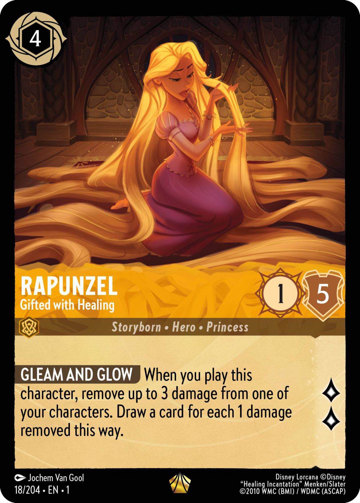 Rapunzel (character) - Mushu Report (Lorcana Wiki)