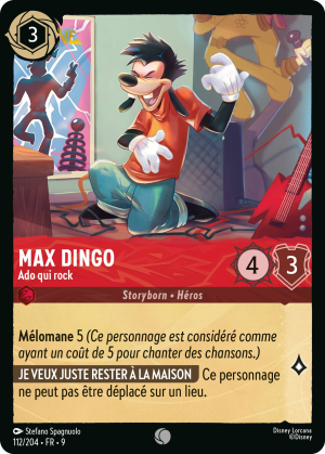 Max Goof - Rockin' Teen - Mushu Report (Lorcana Wiki)