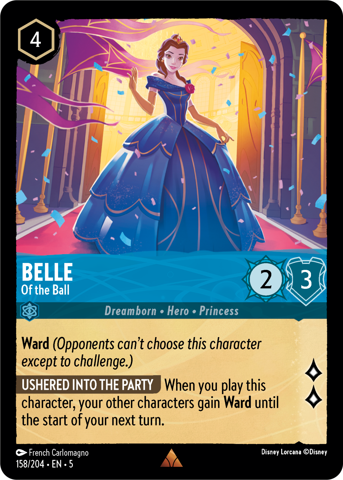 Belle - Of the Ball - Mushu Report (Lorcana Wiki)