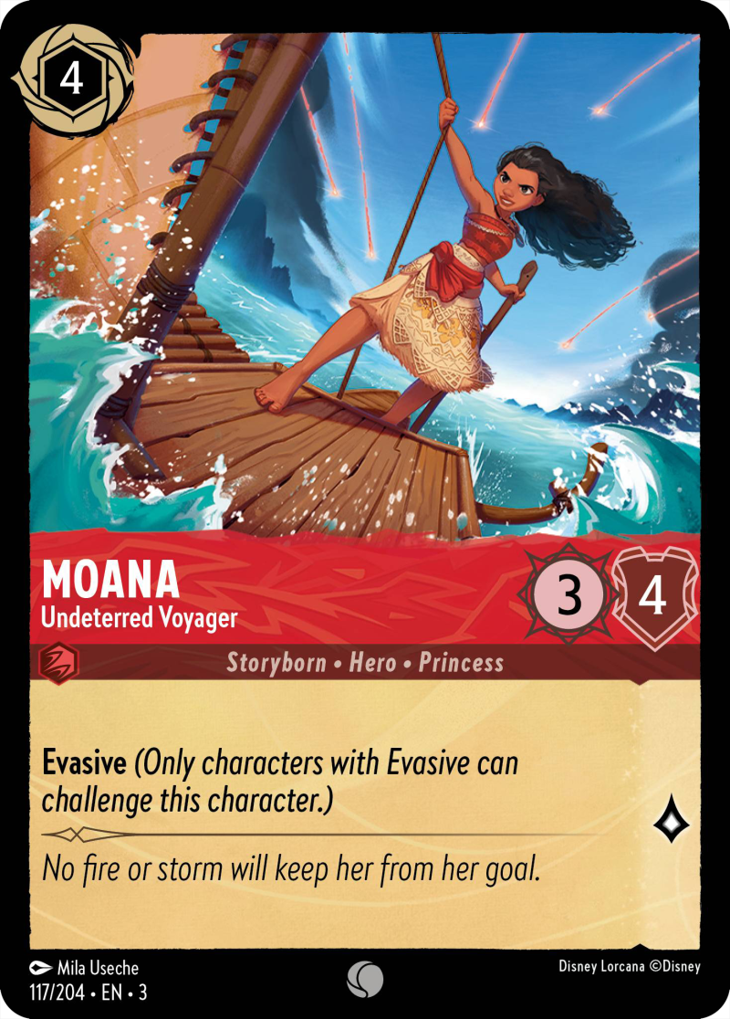 Moana - Undeterred Voyager - Mushu Report (Lorcana Wiki)