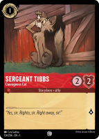 124/204·EN·1 Sergeant Tibbs - Courageous Cat
