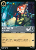 178/204·EN·10 Nick Wilde - Sly Fox Sleuth