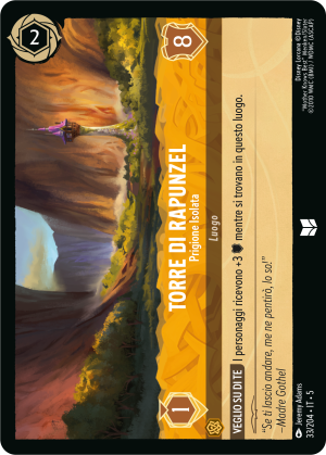 Rapunzel's Tower - Secluded Prison - Mushu Report (Lorcana Wiki)