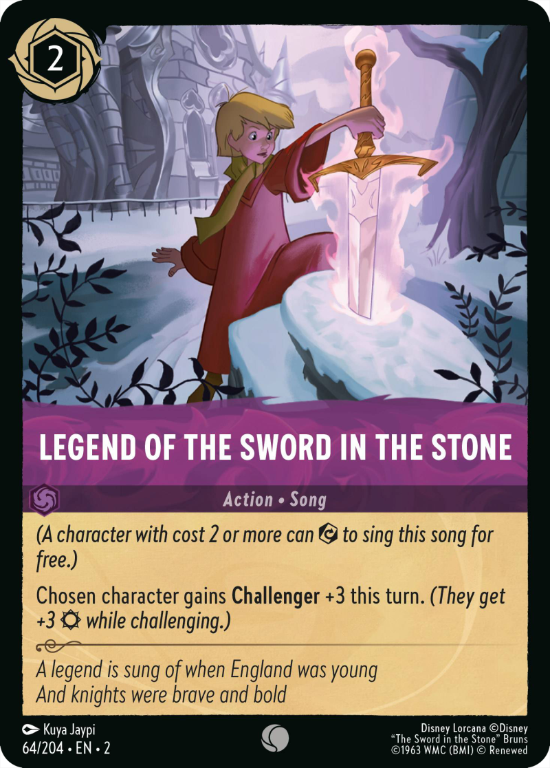 Legend of the Sword in the Stone - Mushu Report (Lorcana Wiki)