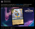 Spiel Essen 2023 promotional card - Mushu Report (Lorcana Wiki)