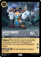 11/P1·EN·1 Mickey Mouse - Musketeer