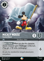 221/204·EN·9 Mickey Mouse - Standard Bearer