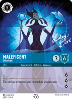 22/P1·EN·1 Maleficent - Uninvited