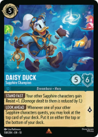 158/204·EN·10 Daisy Duck - Sapphire Champion