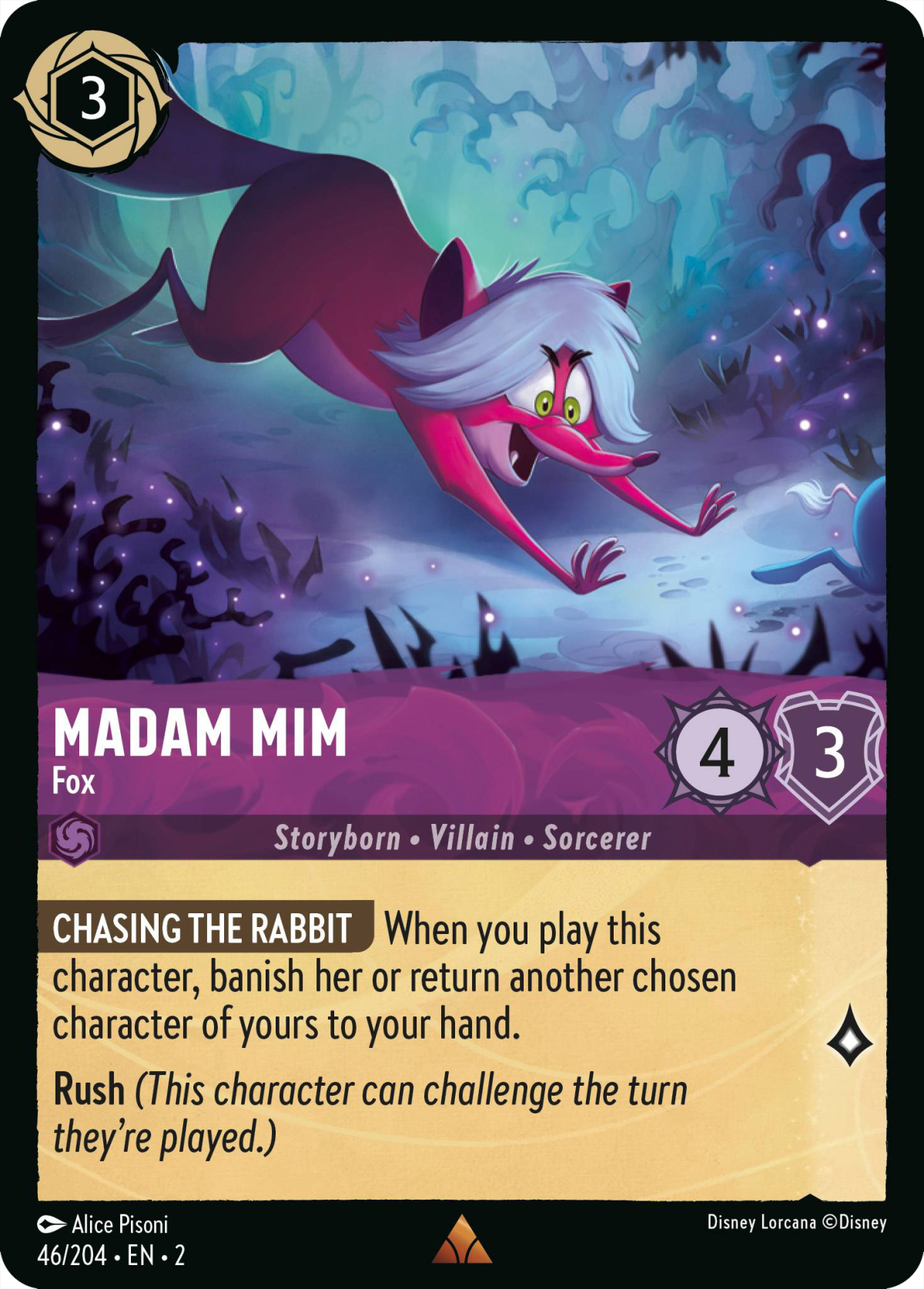 The Sword in the Stone online Wizards Dual Madam Mim Fox [LE]