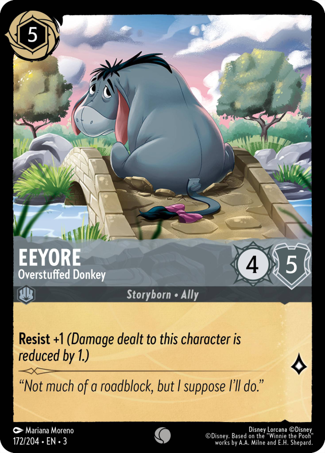 Eeyore (character) - Mushu Report (Lorcana Wiki)