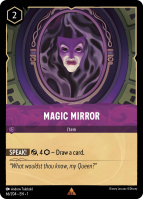 An Item Card that allows the Player to Draw Magic Mirror