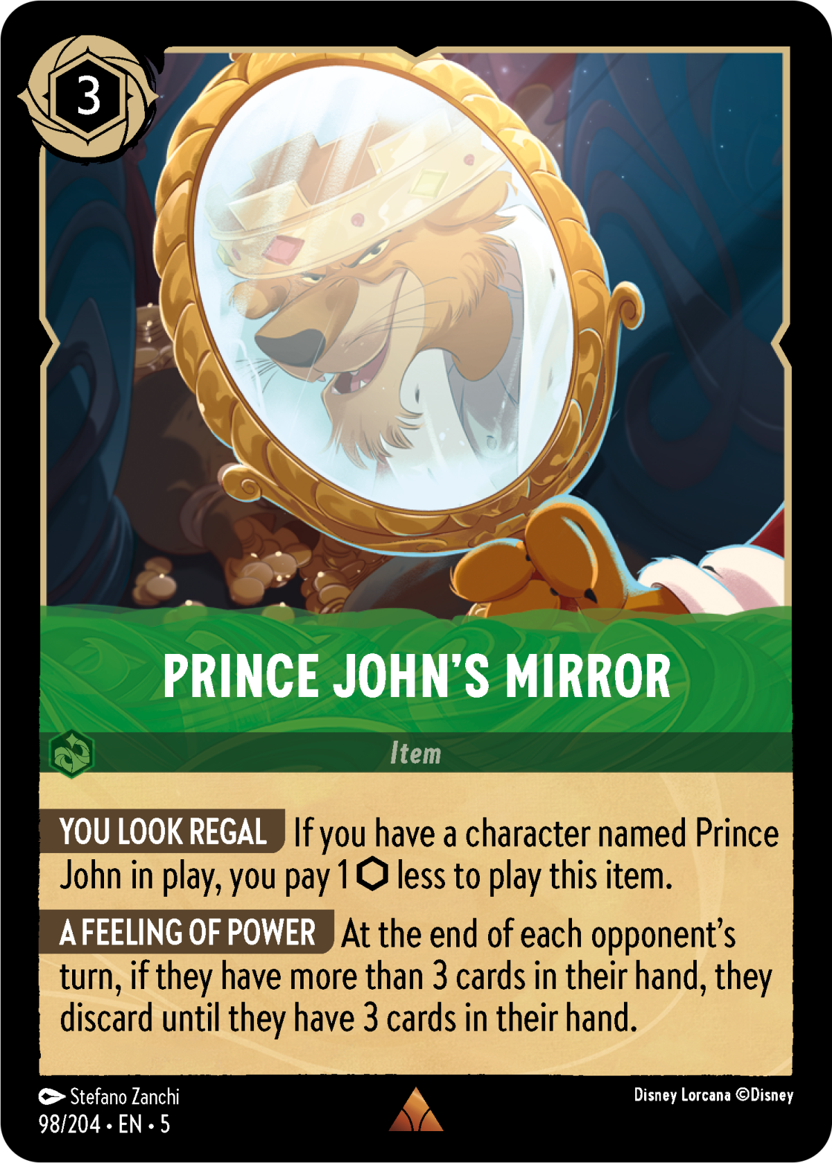 Prince John's Mirror - Mushu Report (Lorcana Wiki)