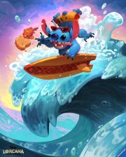Stitch - Carefree Surfer Enchanted artwork