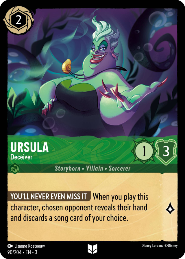 Ursula - Deceiver - Mushu Report (Lorcana Wiki)