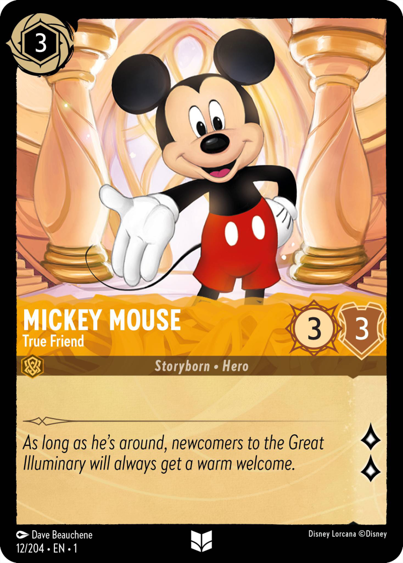 Mickey Mouse (character) - Mushu Report (Lorcana Wiki)