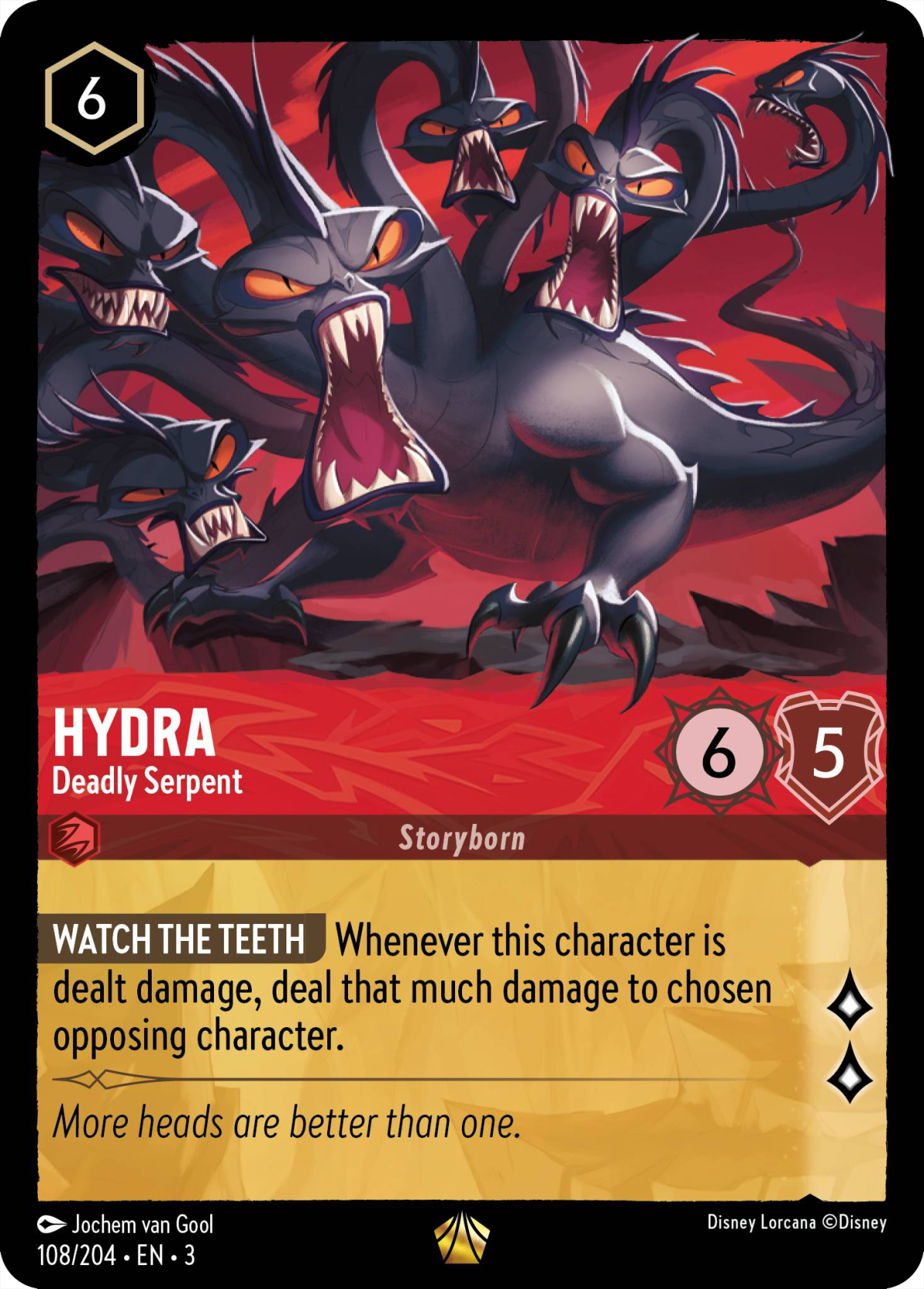Hydra Deadly Serpent Mushu Report (Lorcana Wiki) Hydra Deadly Serpent Mushu Report (Lorcana Wiki)