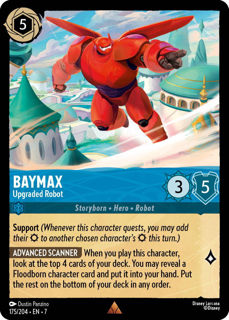 Baymax - Upgraded Robot - Mushu Report (Lorcana Wiki)
