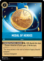 165/204·EN·5 Medal of Heroes