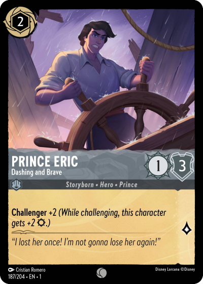 Prince Eric (character) - Mushu Report (Lorcana Wiki)