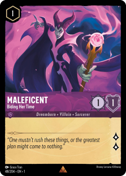A character card with the smallest Willpower value (1)