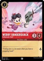 127/204·EN·3 Webby Vanderquack - Enthusiastic Duck