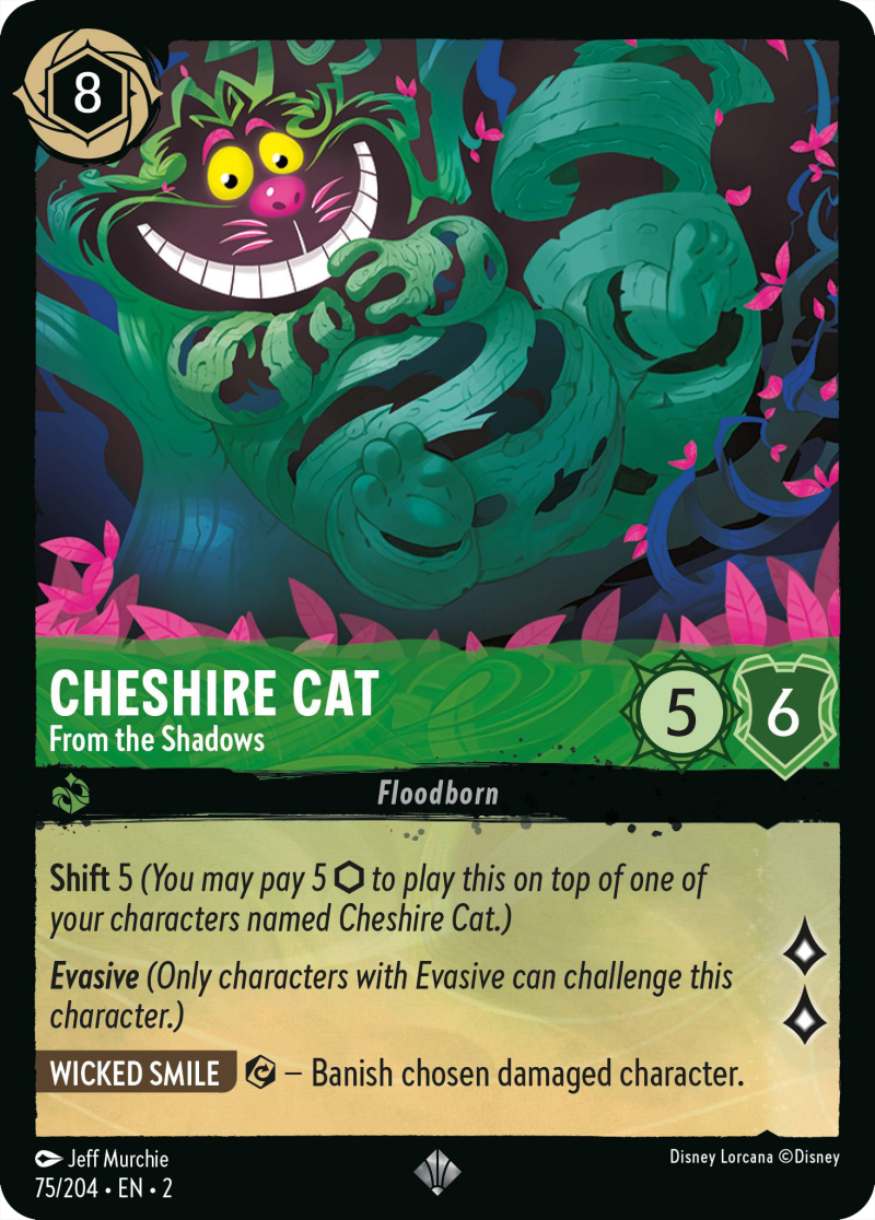 Cheshire Cat - From the Shadows - Mushu Report (Lorcana Wiki)