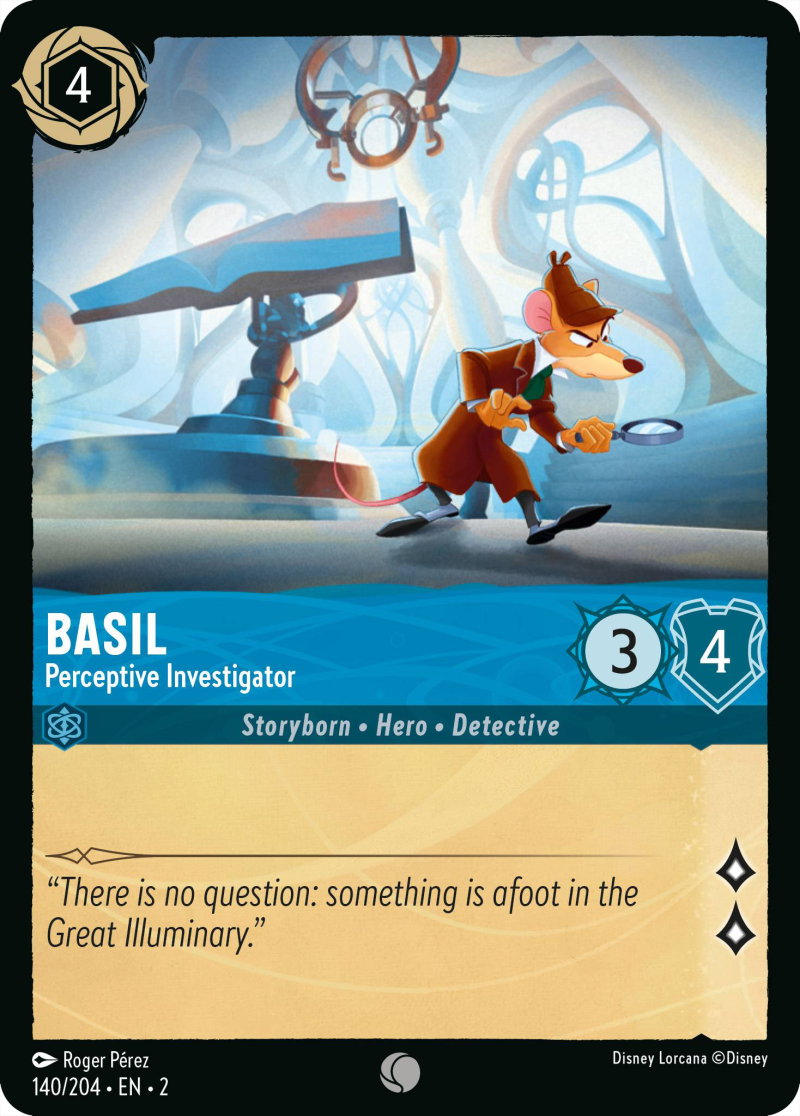 Basil (character) - Mushu Report (Lorcana Wiki)