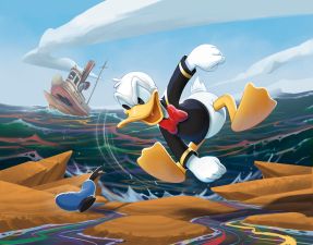 Donald Duck - Not Again! artwork