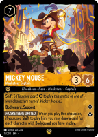 16/204·EN·4 Mickey Mouse - Musketeer Captain