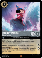 187/204·EN·4 Mickey Mouse - Playful Sorcerer