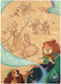 Archazia's Island Puzzle Illustration
