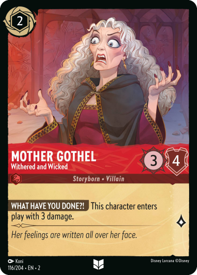 Mother Gothel - Withered and Wicked