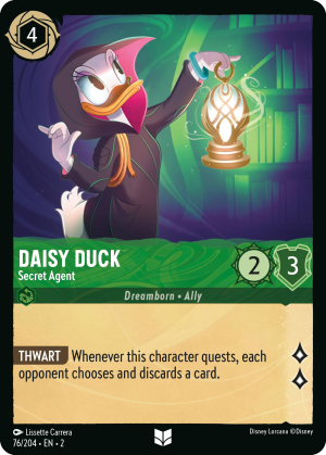 Daisy Duck - Secret Agent - Mushu Report (Lorcana Wiki)