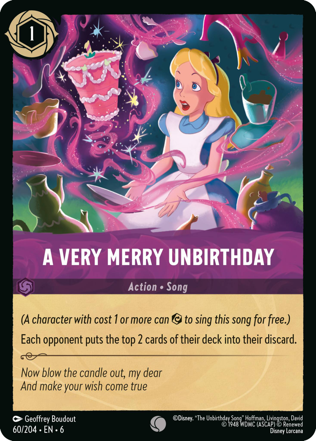 A Very Merry Unbirthday - Mushu Report (Lorcana Wiki)